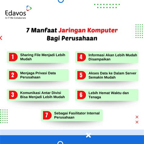 7 Manfaat Jaringan Komputer Bagi Perusahaan Edavos