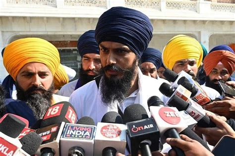 Fugitive Sikh Separatist Amritpal Singh Taunts Indian Police In Video