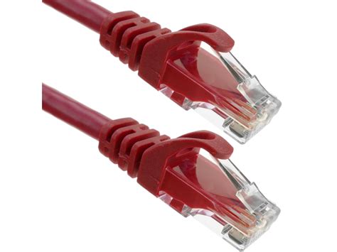 Cabo De Rede Ethernet Bematik Lan Utp Rj Cat A Vermelho Cm