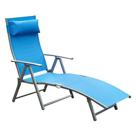 Outsunny Heavy Duty Adjustable Folding Reclining Chair Outdoor Sun