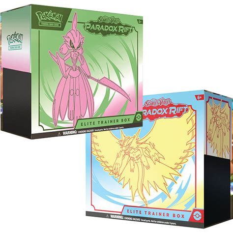 Pokémon Tcg Scarlet And Violet 4 Paradox Rift Elite Trainer Box Nekonecno Sk Komiks Knihy