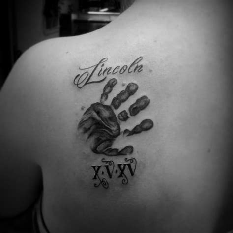 Baby Handprints Tattoo Designs