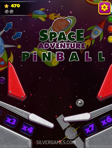 Space Pinball Play Online On Silvergames 🕹️