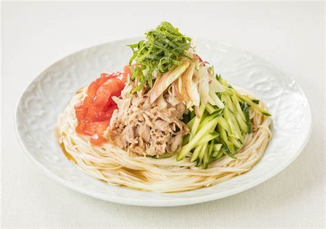 ツナとトマトの梅風味そうめんのレシピ・作り方 とっておきレシピ キユーピー