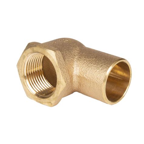 Inch Copper Degree Female Threaded Elbow Landscape Products Inc