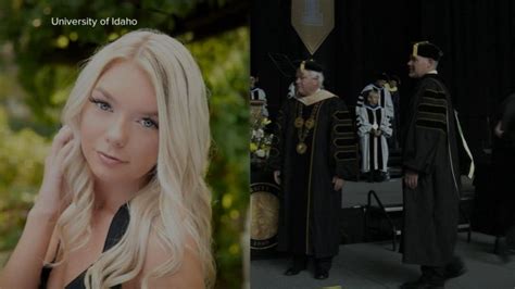 Video Posthumous Degrees Given To 4 University Of Idaho Victims Abc News