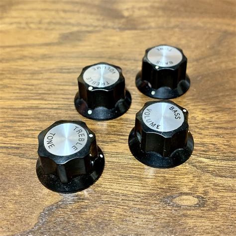 Rickenbacker 4001 Knobs C 1970’s Original Vintage Usa Set Reverb