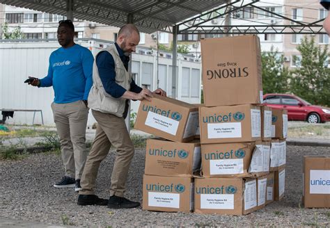 Unicef Delivers Life Saving Supplies To Odesa In Southern Ukraine To