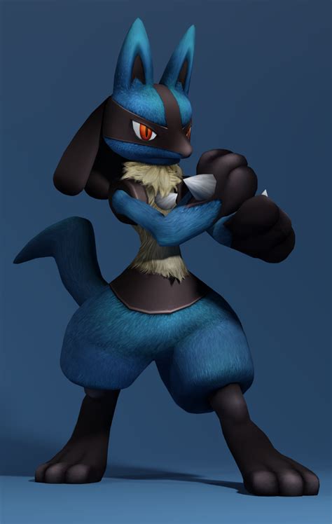 Super Smash Bros. - Lucario 01 by DoraiBoonzu on DeviantArt