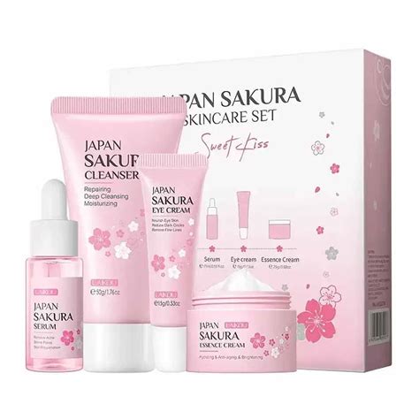 Laikou Japan Sakura Whitening Skin Care Pcs