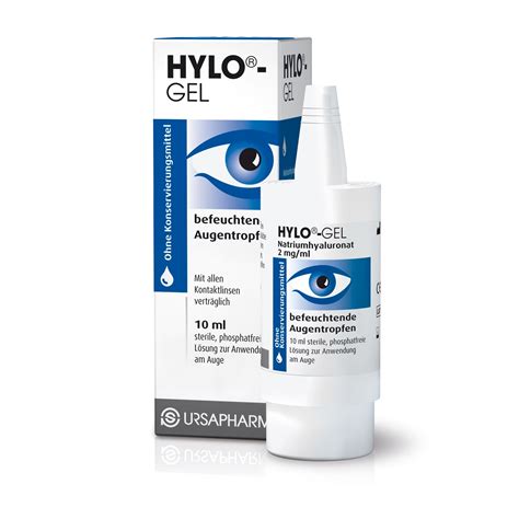 HYLO GEL LUBRIFICANTE OCULAR 2MG ML 10ML Drogão Super