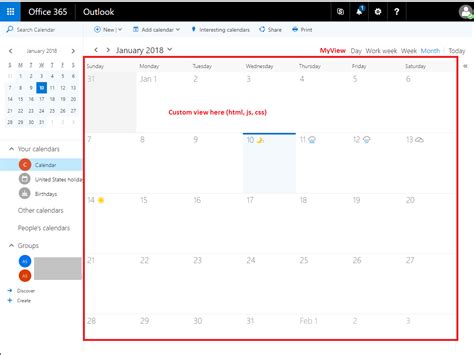 How To Check Others Calendar In Outlook 365 - prntbl ...