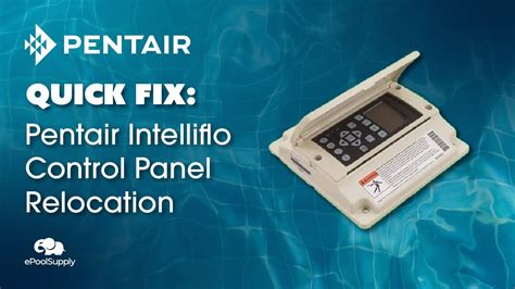 Pentair Intelliflo Control Panel