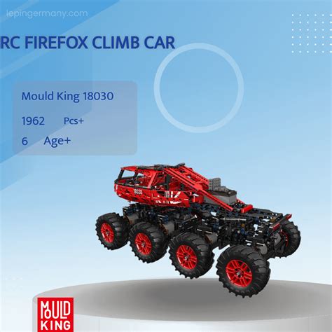 Mould King Rc Firefox Climb Car With Pieces Lepin Germany