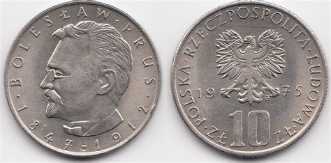 Polen Poland 10 Zloty 1975 MW Volksrepublik 1949 1990 CH UNC MA Shops