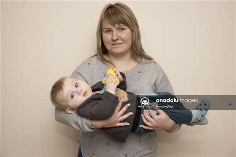 Ukrainian mothers pose with their babies born in shelters due to the ...