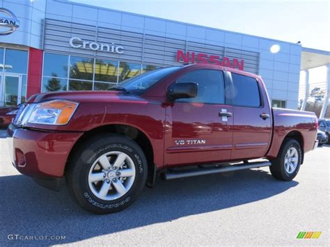 2014 Cayenne Red Nissan Titan SV Crew Cab 88770014 GTCarLot