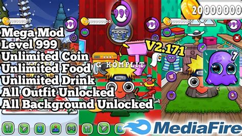 Moy The Virtual Pet Game Mod Apk Terbaru Unlimited Coin Max Level