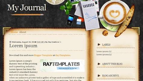 Free Beautiful And Colorful Blogspot Templates To Download For Your Blog