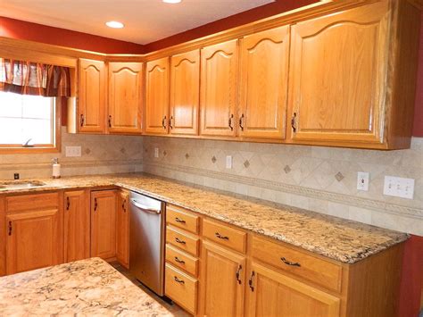 30 Honey Oak Cabinets With Granite Countertops In HD Memepaper