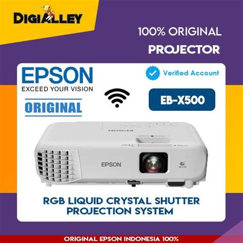 Jual Projector Ebx Epson Lcd Lumens Original Xga Eb X