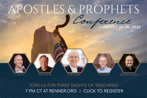 Apostles And Prophets Online Conference Renner Ministries