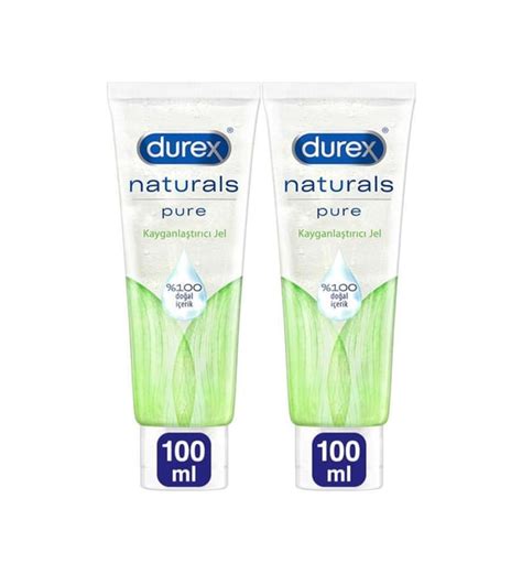 Durex Naturals Pure Kayganlaştırıcı Jel 100 ML x 2 Adet