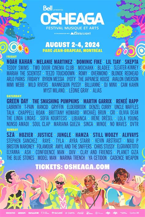 The Lineup For Osheaga 2024 Has Been Announced Alan Cross