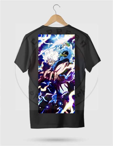 Luffy Anime Tshirt One Piece Anime Tshirt Luffy Gear 5 Tshirt Anime Tshirt Japanese Tees