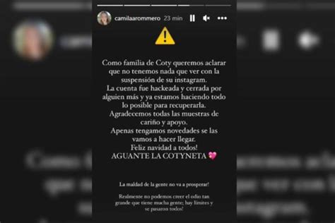 Gran Hermano 2022 Aseguran Que Hackearon El Instagram De Coti Y La