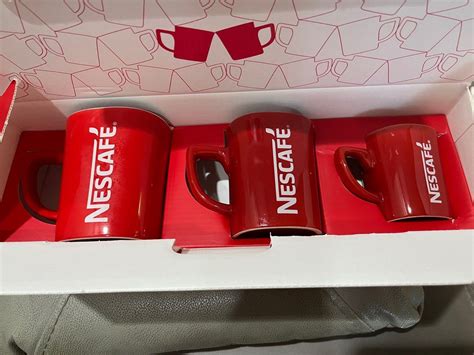 Nescafe cups, Furniture & Home Living, Kitchenware & Tableware, Coffee & Tea Tableware on Carousell