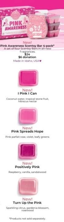 Scentsy Breast Cancer Awareness Collection