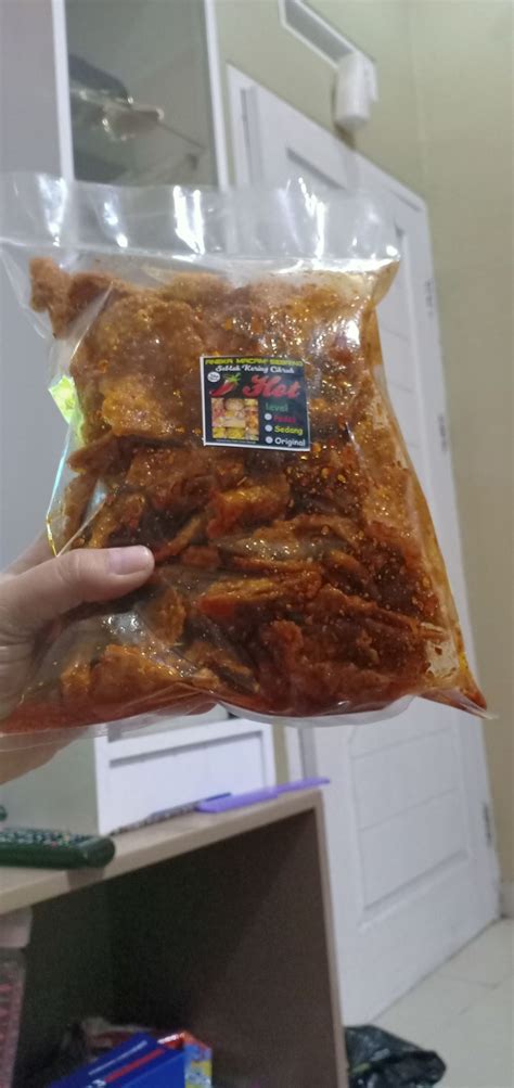 kulit ayam krispi pedas 250gram | Lazada Indonesia