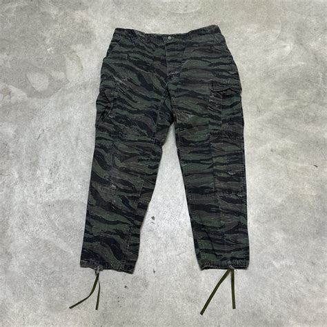Baggy Camo Cargo Pants Size Untagged Adjustable Depop