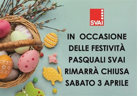 Chiusura Sabato Di Pasqua SVAI