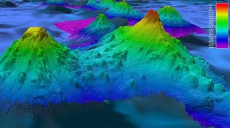 Bikin Heran Ilmuwan Satelit Radar Temukan Susunan Gunung Berapi