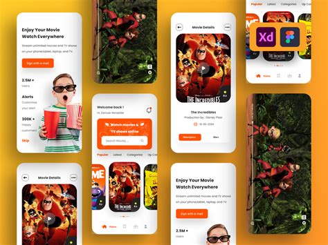 Netflix Movie Apps Design By Infinity Labs Epicpxls