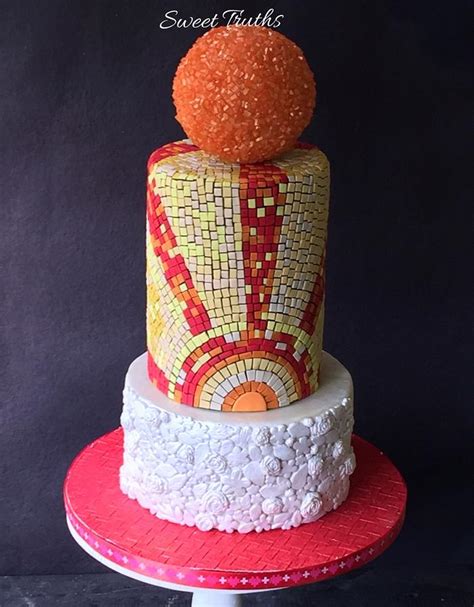 The Rising Sun Decorated Cake By Debjani Mishra Cakesdecor