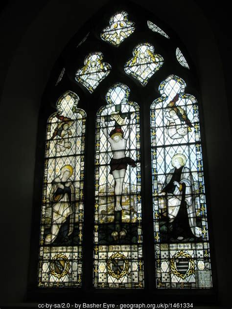 Stained Glass Window Near The Prayer Basher Eyre Cc By Sa