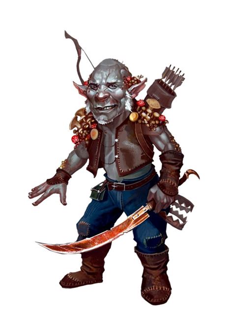 Male Rock Gnome Svirfneblin Ranger Pathfinder 2e Pfrpg Pfsrd Dnd Dandd