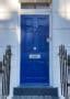 Royal Blue Georgian Front Door Cotswood Doors London