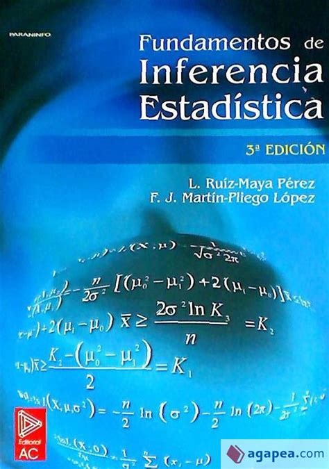 FUNDAMENTOS DE INFERENCIA ESTADISTICA Agapea Libros Urgentes