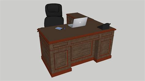 Executive Office Table 3d Warehouse