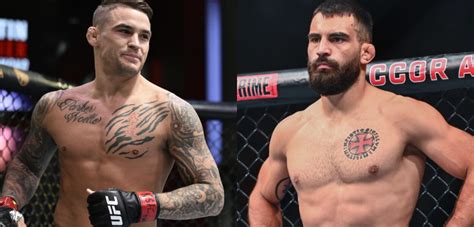 Ufc Benoit Saint Denis Encense Dustin Poirier