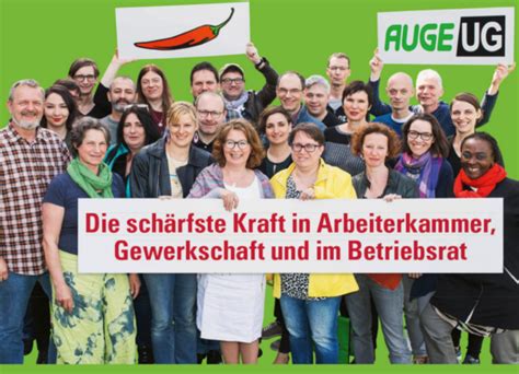 Augeug Betriebsrätinnen Treffen Auge Alternative Grüne Und