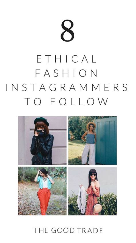 16 Ethical Fashion Instagram Influencers Who Will Inspire You To Have A