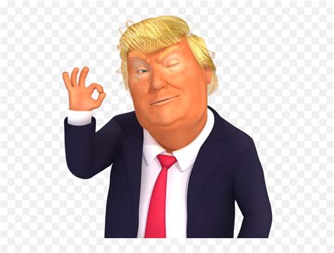 Animated Donald Trump Emojistrump Emoji Free Transparent Emoji