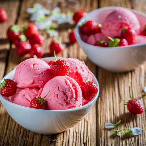 Recette Sorbet à la fraise au Thermomix