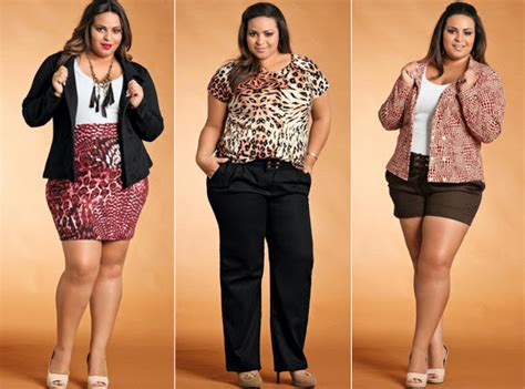 Papo Serio Demulher Dicas De Moda Plus Size