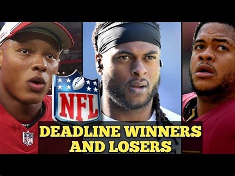 Nfl Trade Deadline Winners And Losers Commanders Bills Giants